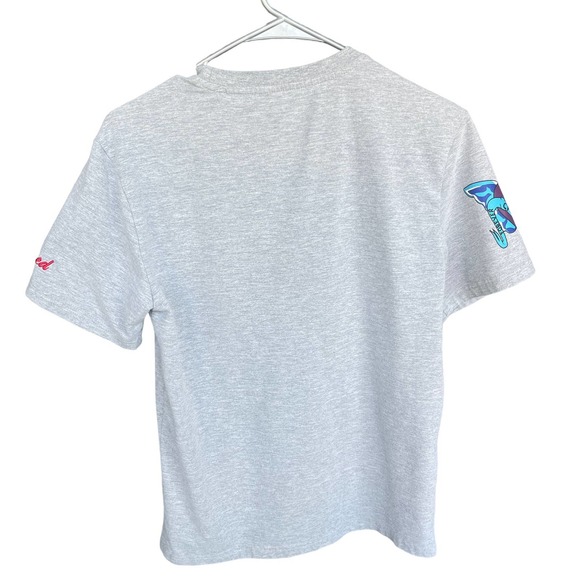 Civilized Shirt Mens Small Gray Embroidered Show No Love Short Sleeve - Picture 2 of 14